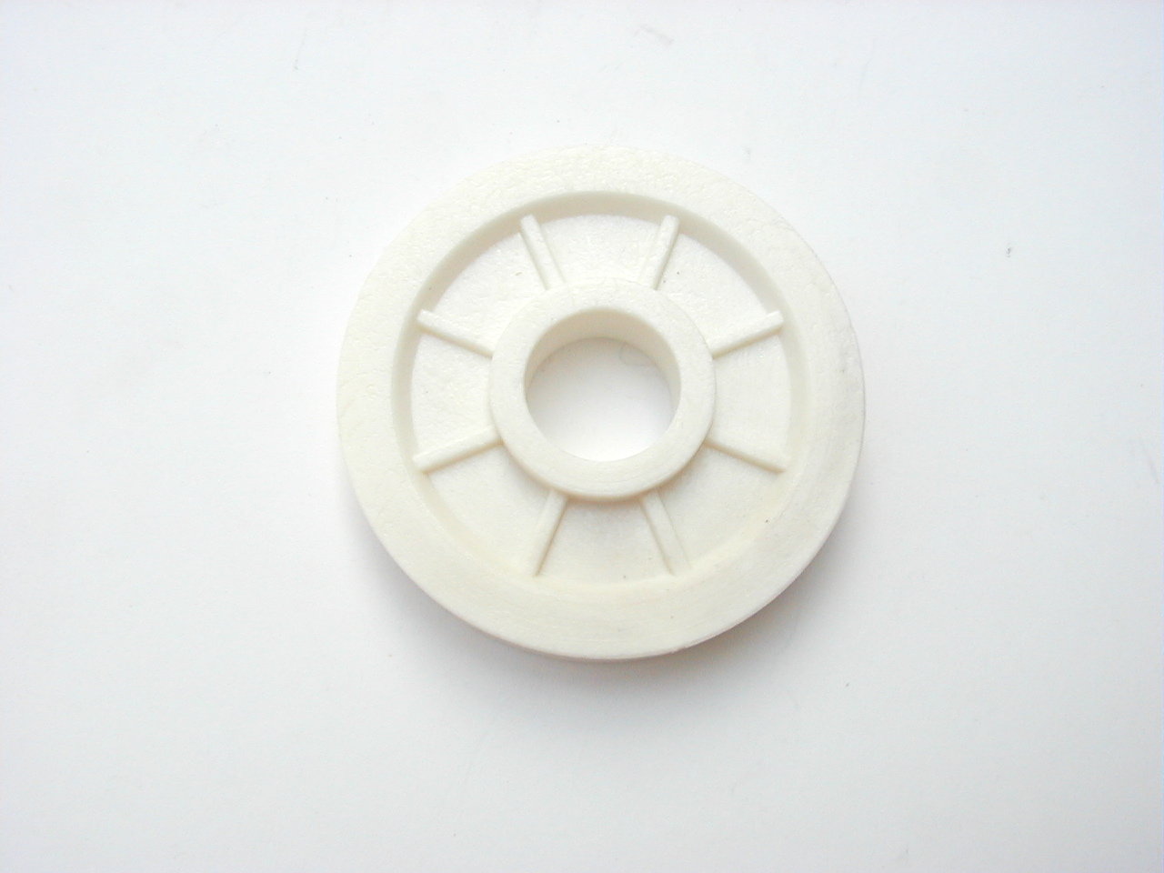 Parking Brake Cable Wheel, Nylon At Firewall, 64-66